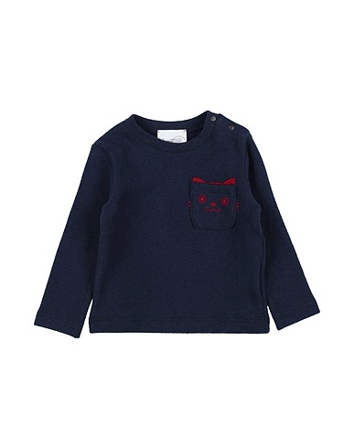LE PETIT COCO Jumper Midnight blue 70% Cotton, 20% Acrylic, 6% Viscose, 2% Polyamide, 2% Elastane