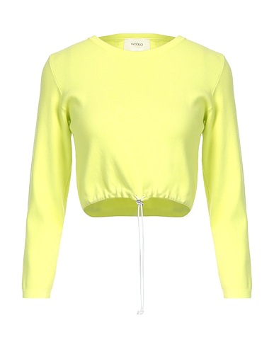 VICOLO Sweater Yellow 70% Viscose, 30% Polyester