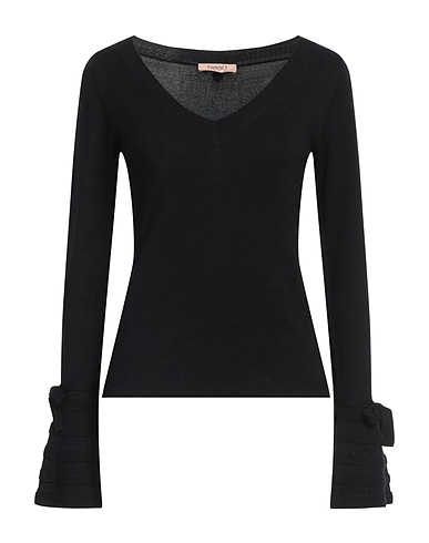 TWINSET Jumper Black 80% Viscose, 20% Polyamide