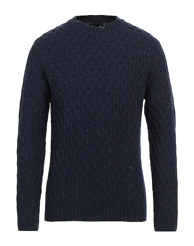 DANIELE FIESOLI Sweater Navy 100% Merino Wool
