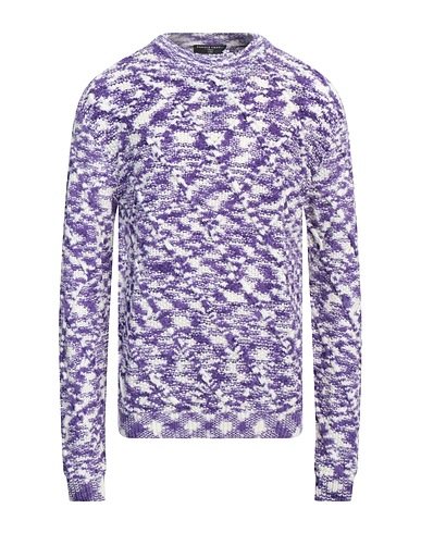 DANIELE FIESOLI Pullover LAB Violett 70% Wolle, 21% Recyceltes Polyacryl, 9% Nylon