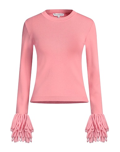 JW ANDERSON Sweater Pink 90% Wool, 9% Polyamide, 1% Elastane, Mohair wool