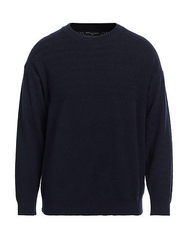 DANIELE FIESOLI Pullover LAB Blu notte 80% Lana Merino, 20% Poliammide