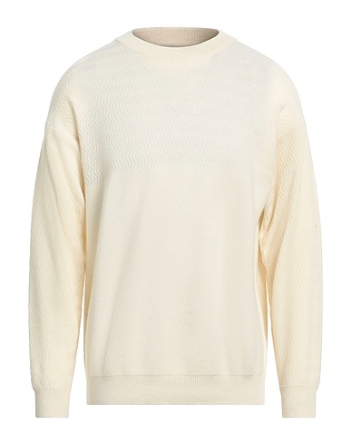 DANIELE FIESOLI Jumper LAB White 80% Merino Wool, 20% Polyamide