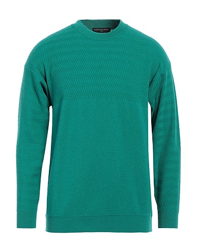 DANIELE FIESOLI Jumper LAB Green 80% Merino Wool, 20% Polyamide