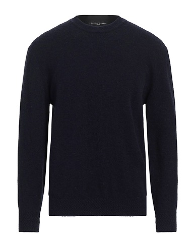 DANIELE FIESOLI Sweater Midnight blue 42% Polyamide, 33% Merino Wool, 23% Alpaca wool, 2% Elastane