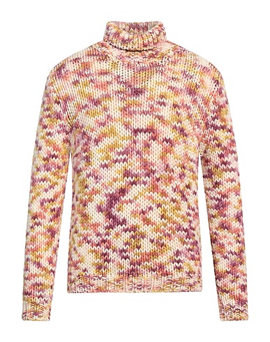 DANIELE FIESOLI Turtleneck Ivory 90% Merino Wool, 10% Polyamide