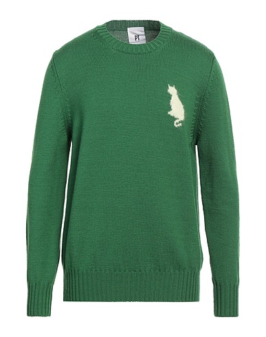PT Torino Pullover Verde 100% Lana Vergine