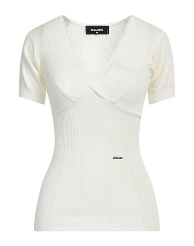 DSQUARED2 Sweater Ivory 100% Wool