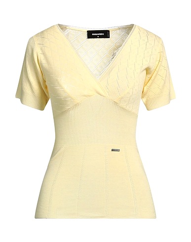 DSQUARED2 Sweater Yellow 100% Wool