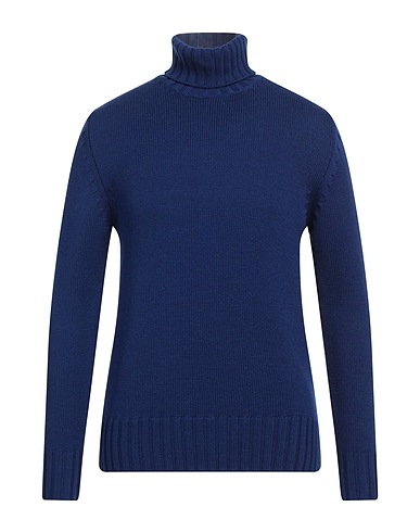 HINDUSTRIE Turtleneck Blue 100% Wool