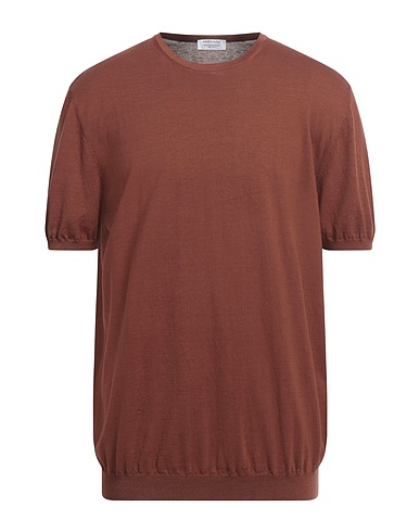 HERITAGE Jumper Brown 100% Cotton