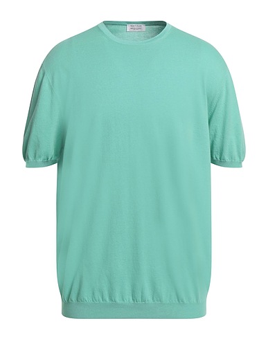 HERITAGE Pullover Verde chiaro 100% Cotone