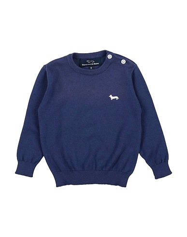 HARMONT & BLAINE Jumper Navy blue 100% Cotton