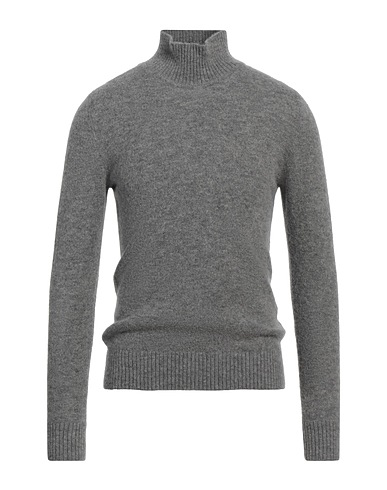 LARDINI Polo neck Grey 49% Alpaca wool, 30% Nylon, 21% Wool