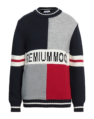 PMDS PREMIUM MOOD DENIM SUPERIOR Jumper Light grey 50% Acrylic, 30% Wool, 10% Llama wool, 10% Viscose, Polyester