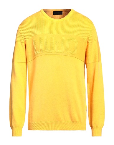 LIU •JO MAN Jumper Yellow 100% Cotton