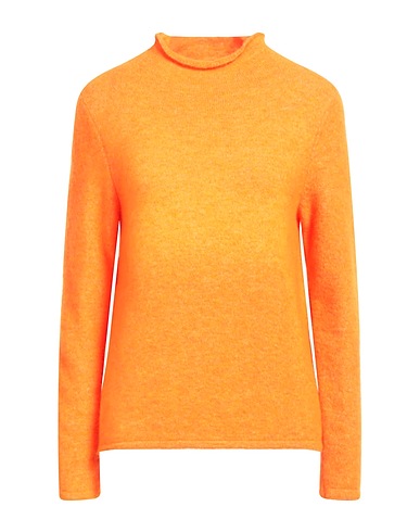 NATAN Polo neck Orange 57% Polyamide, 42% Alpaca wool, 1% Elastane