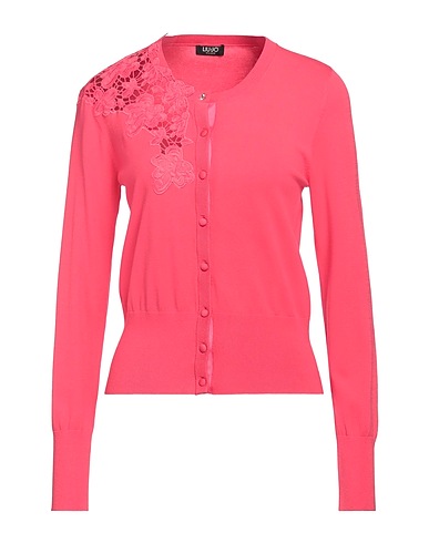 LIU •JO Cardigan Fuchsia 62% Viscose, 38% Polyester