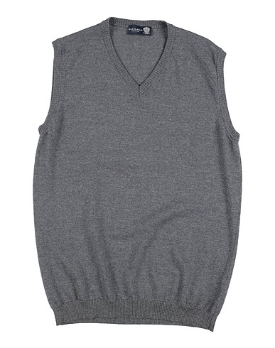DAL LAGO Jumper Grey 100% Virgin Wool