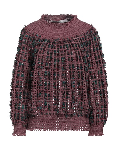 PE’ DE CHUMBO Pullover Prugna 50% Poliacrilico, 40% Lana, 5% Poliestere, 5% Altre Fibre