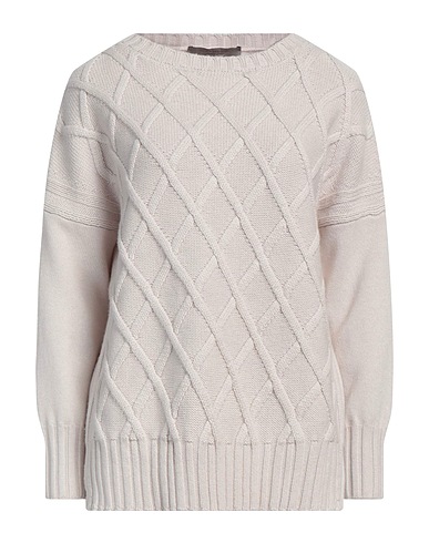 D.EXTERIOR Jumper Light grey 55% Merino Wool, 30% Silk, 15% Cashmere