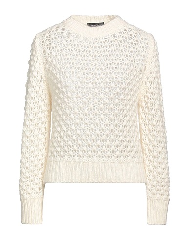FABIANA FILIPPI Pullover Weiß 48% Schurwolle, 20% Andere Fasern, 13% Mohairwolle, 13% Alpakawolle, 6% Kaschmir