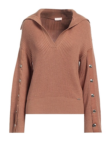 LIU •JO Jumper Camel 50% Acrylic, 50% Wool