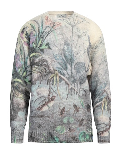 ETRO Jumper Light grey 50% Alpaca wool, 30% Polyamide, 20% Wool