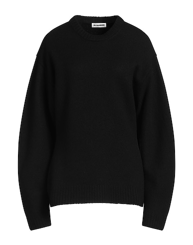 JIL SANDER Sweater NERO 100% Wool