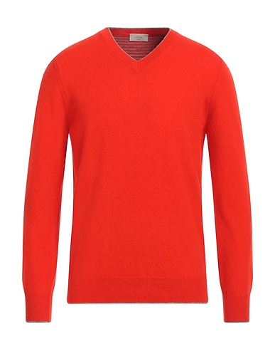 ALTEA Pullover Arancione 100% Lana Vergine