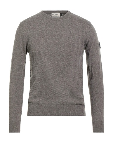 ROŸ ROGER'S Sweater Gunmetal 45% Wool, 25% Polyamide, 25% Viscose, 5% Cashmere