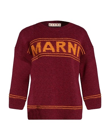 MARNI Jumper Garnet 100% Virgin Wool