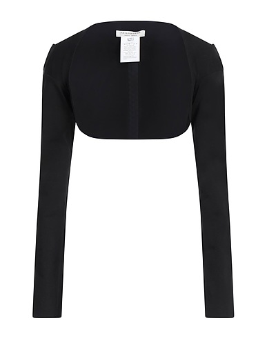 PHILOSOPHY di LORENZO SERAFINI Shrug Black 93% Cotton, 7% Elastane