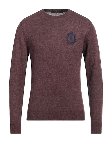 BILLIONAIRE Jumper Chocolate brown 40% Viscose, 40% Wool, 20% Cashmere
