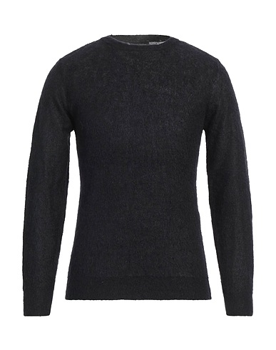 ROBERTO COLLINA KNITWEAR Black 50% Mohair wool, 36% Nylon, 14% Merino Wool