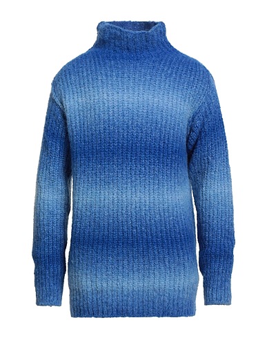 ROBERTO COLLINA Dolcevita Blu 63% Lana di baby alpaca, 37% Nylon