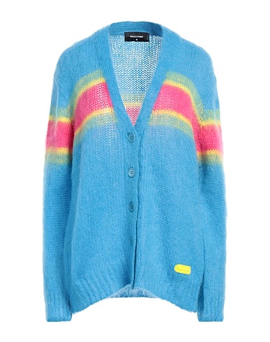 DSQUARED2 Cardigan Azure 50% Mohair wool, 32% Polyamide, 18% Wool