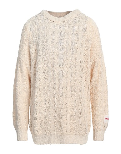 LONGO Jumper Cream 100% Cotton