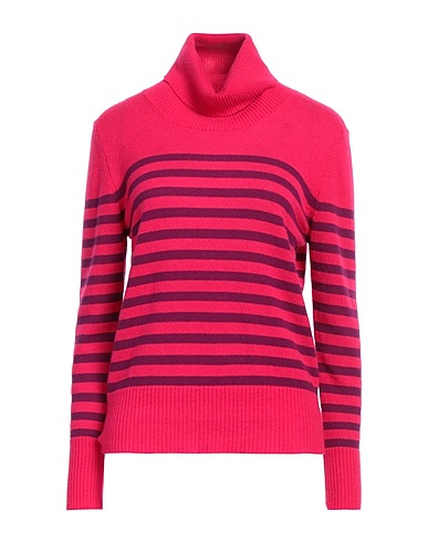 SHIRTAPORTER Dolcevita Fucsia 100% Cachemire