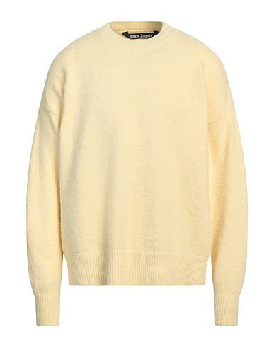 PALM ANGELS Pullover Giallo 80% Cotone, 16% Poliammide, 4% Elastan, Poliestere