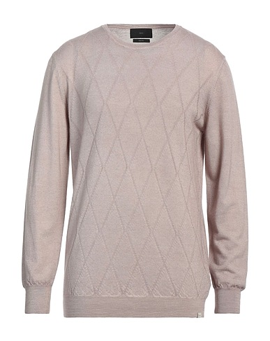 LIU •JO MAN Jumper Taupe 100% Virgin Wool