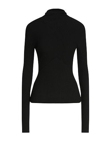 ANDREĀDAMO Turtleneck Black 80% Viscose, 10% Polyester, 9% Polyamide, 1% Elastane