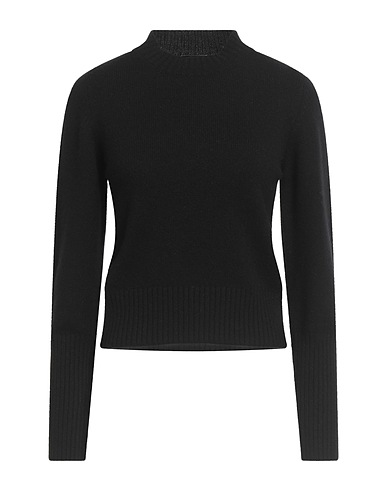 LAVI COUTURE Jumper Black 55% Virgin Wool, 30% Cashmere, 15% Silk