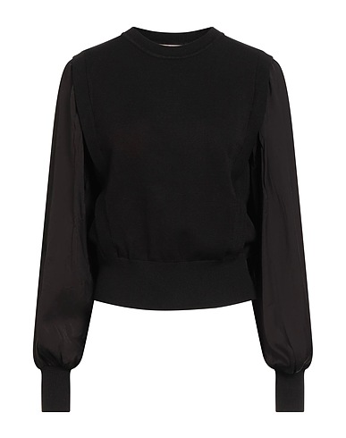 TWINSET Jumper Black 70% Viscose, 27% Polyester, 3% Elastane