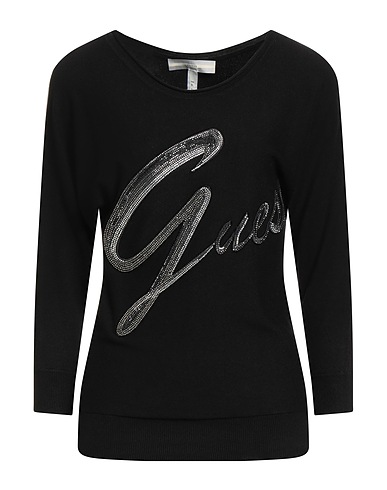 GUESS Pullover Schwarz 82% Viskose, 16% Polyamid, 2% Elastan