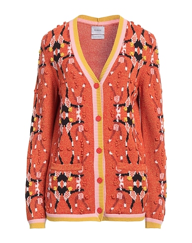 BARRIE Cardigan Arancione 100% Cachemire