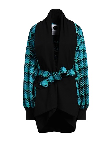 SOHO-T Coat Black 32% Cotton, 30% Polyester, 28% Acrylic, 10% Wool