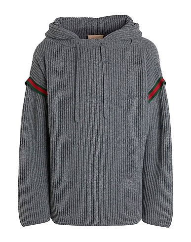 GUCCI Pullover Grau 69% Wolle, 31% Kaschmir