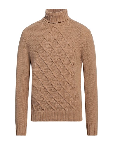 AT.P.CO Col roulé Camel 70% Laine, 25% Polyamide, 5% Autres fibres
